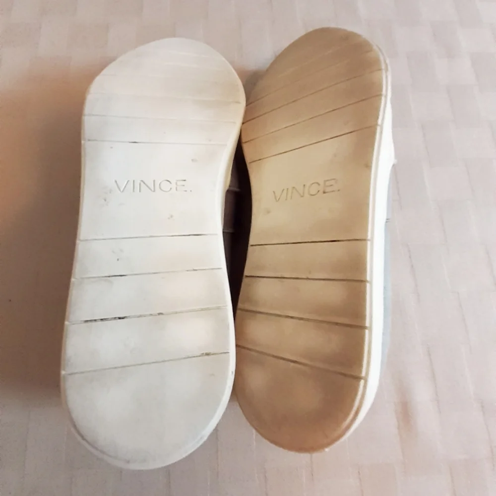 Vince Pierce Denim Pointed Toe Slip On Sne…